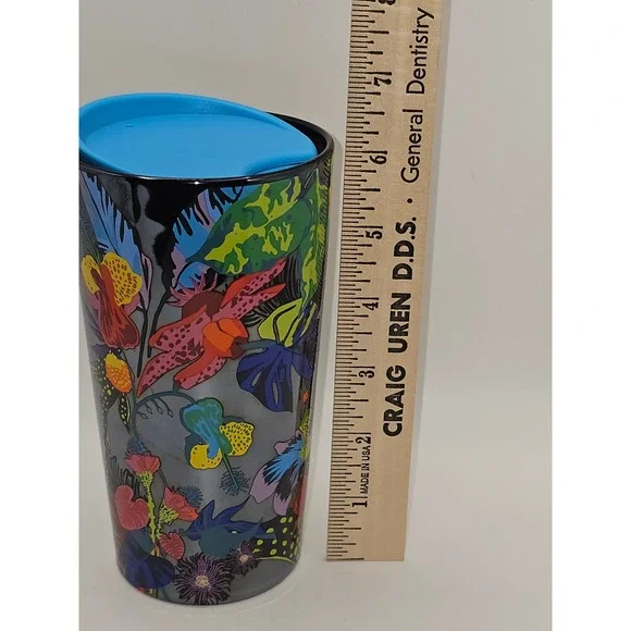 Starbucks Summer of 2023 Immersive Florals Luster Ceramic Tumbler 12oz - Picture 8 of 8